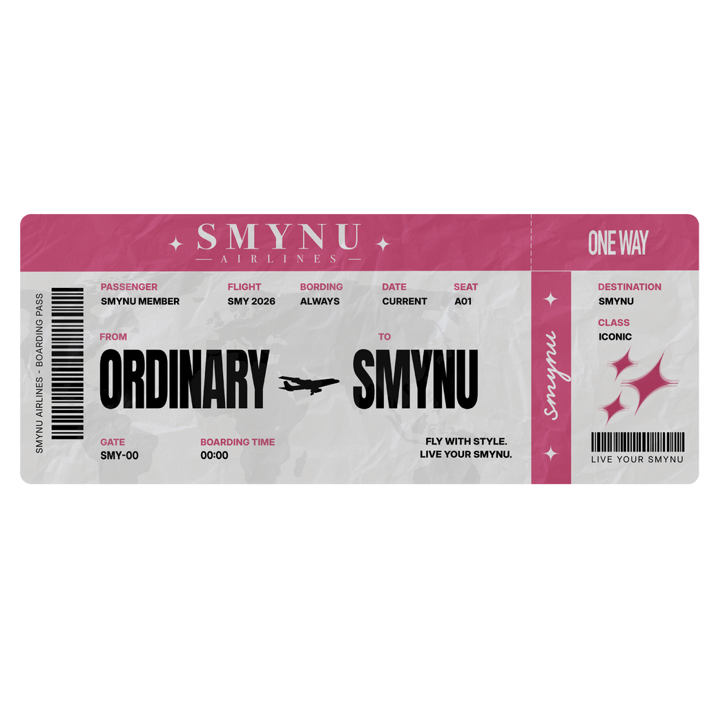 SMYNU AIRLINES – Shirt • Schwarz