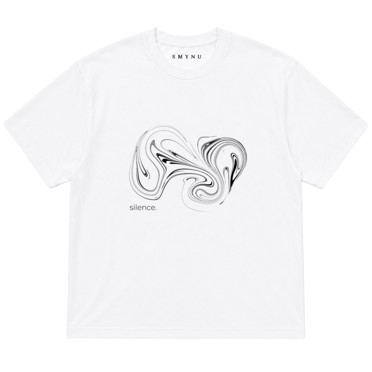 SILENCE – Shirt • Weiß