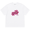 Magenta Bloom – Shirt • Weiß